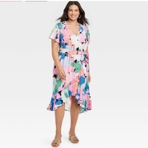 Ava & VIV Women’s Flutter Dress
